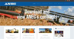 Desktop Screenshot of anec.com.br
